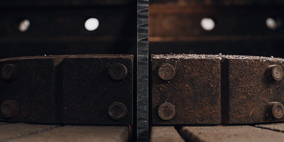 A comparison chart showing FEPA P-series and ANSI grit number scales side-by-side.